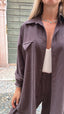 Camicia cioccolato