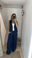 Coordinato effetto denim
