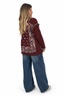 Cardigan bandana cioccolato