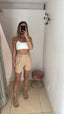 Short beige