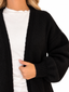 Cardigan midi nero
