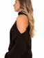 Maglione cut-out cioccolato