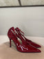 Scarpa tacco lucido bordeaux