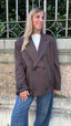 Bomber a blazer Cioccolato