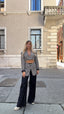 Blazer cut out quadri