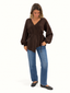 Cardigan Amelia cioccolato
