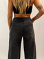 Jeans incrocio nero