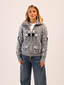 Cardigan Alaska grigio