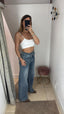 Denim incrociato