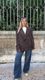 Bomber a blazer Cioccolato