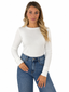 Maglione Viscosa Bianco