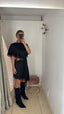 Abito lingerie Nero