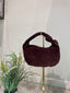 Borsa suede bordeaux