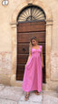Abito sole rosa baby