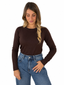 Maglione viscosa Cioccolato
