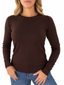 Maglione viscosa Cioccolato
