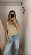 Canotta beige