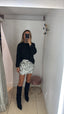 Gonna Pailettes argento