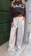 Pantalone sartoriale burro