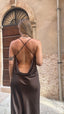 Abito Amanda cioccolato