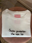 T-shirt con scritta