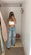Jeans wide leg