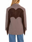 Blazer amore cioccolato