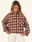 Camicia check 3/4