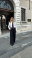 Camicia crop cravatta