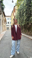 Blazer gessato Bourdaux