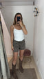 Short borchie laterali