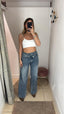 Denim incrociato
