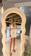 Abito cut out bianco