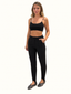 Pantalone staffa nero