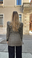 Blazer cut out quadri