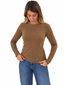 Maglia cashmere cammello