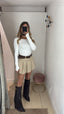 Gonna Matilde beige