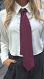 Camicia crop cravatta