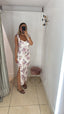 Abito fiori Midi