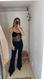 Body in pizzo nero
