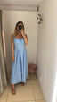 Abito basic azzurro