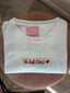 T-shirt con scritta