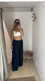 Pantalone cargo blu