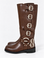 Stivale biker cioccolato