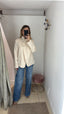 Blazer bottoni burro