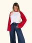 Maglia baseball rossa