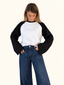 Maglia Baseball nera