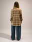 Camicia quadri beige