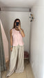 Gilet rosa
