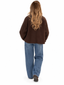 Cappotto corto cioccolato